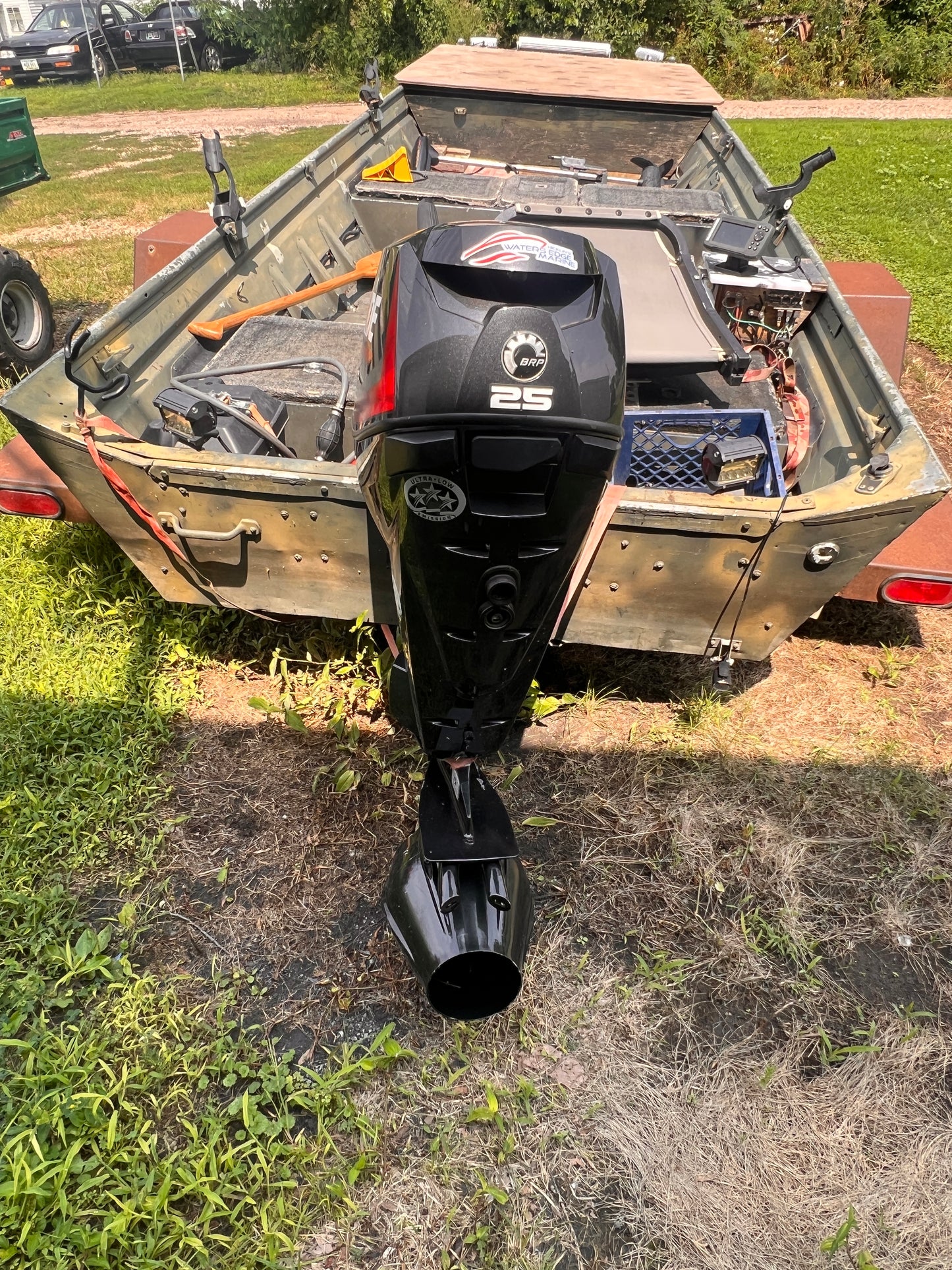 2018 Evinrude Etec 25HP Rescue Pro Pump Jet