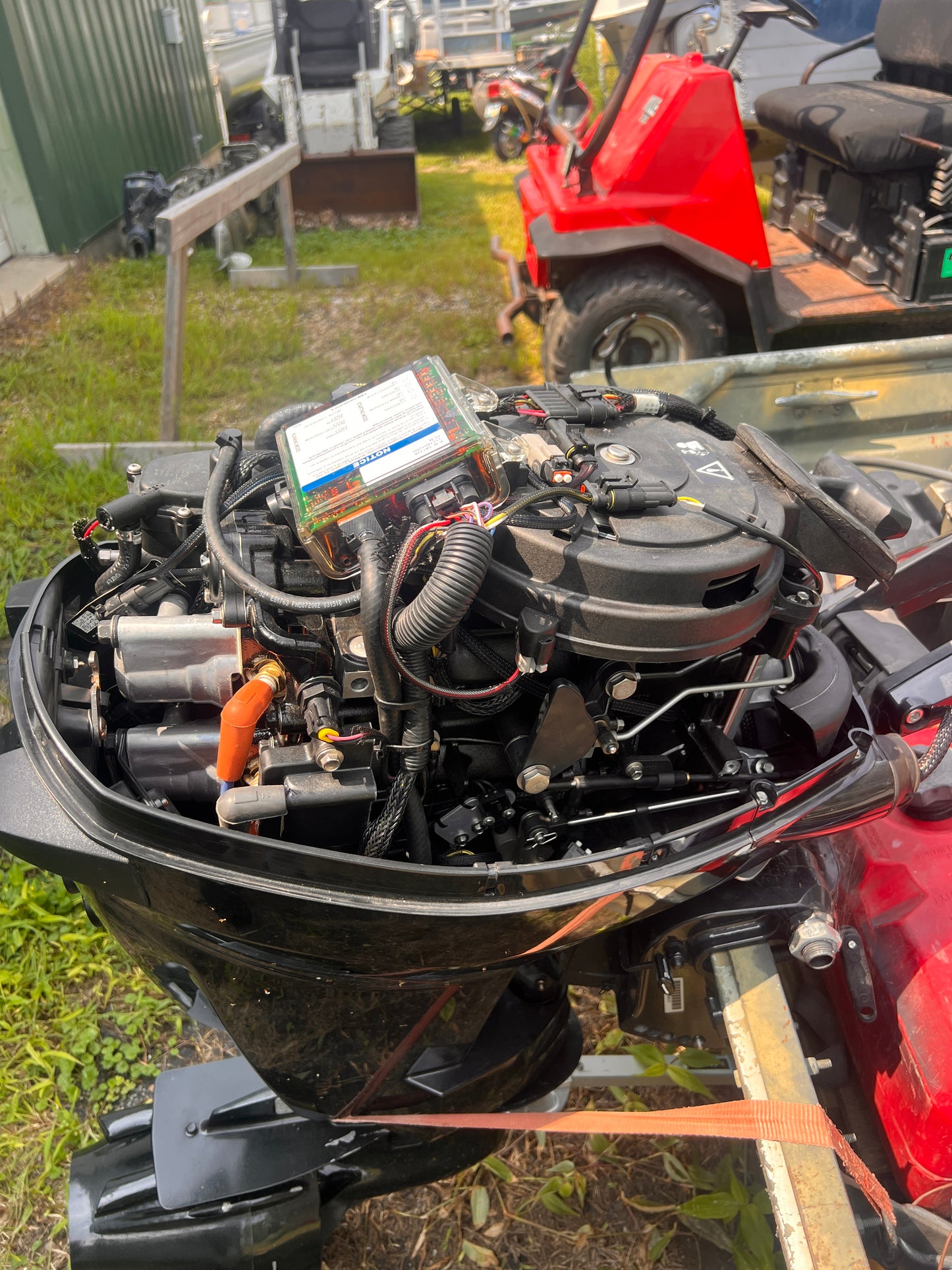 2018 Evinrude Etec 25HP Rescue Pro Pump Jet