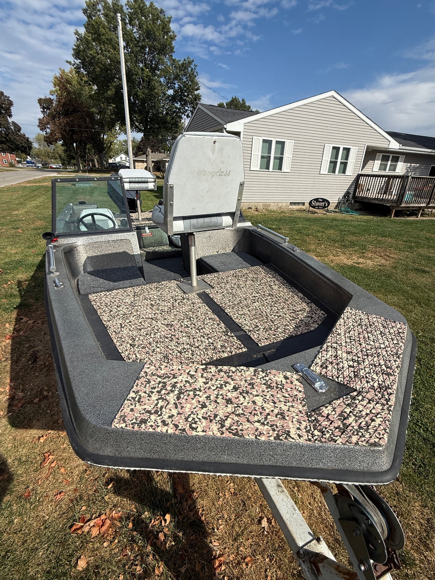 1987 Astroglass Combo 151 With Trailer