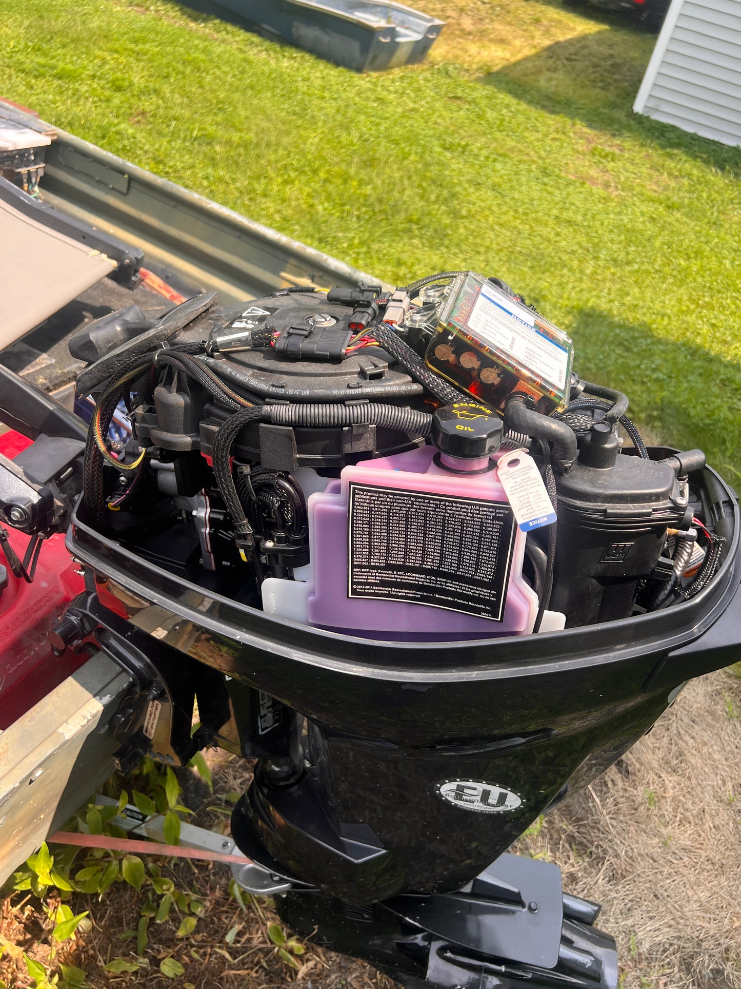 2018 Evinrude Etec 25HP Rescue Pro Pump Jet