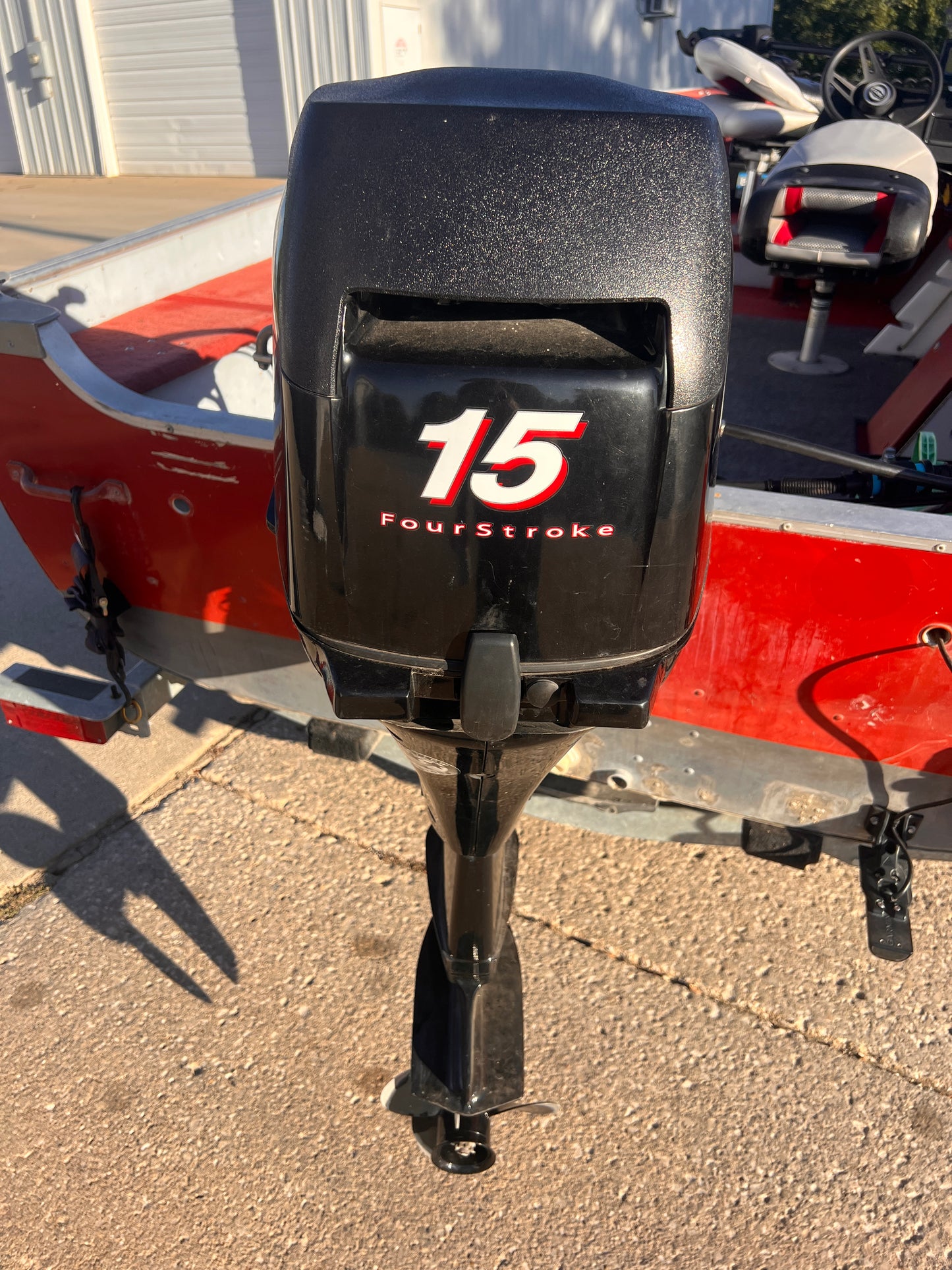 1991 Lund Rebel Pike 16" With Trailer