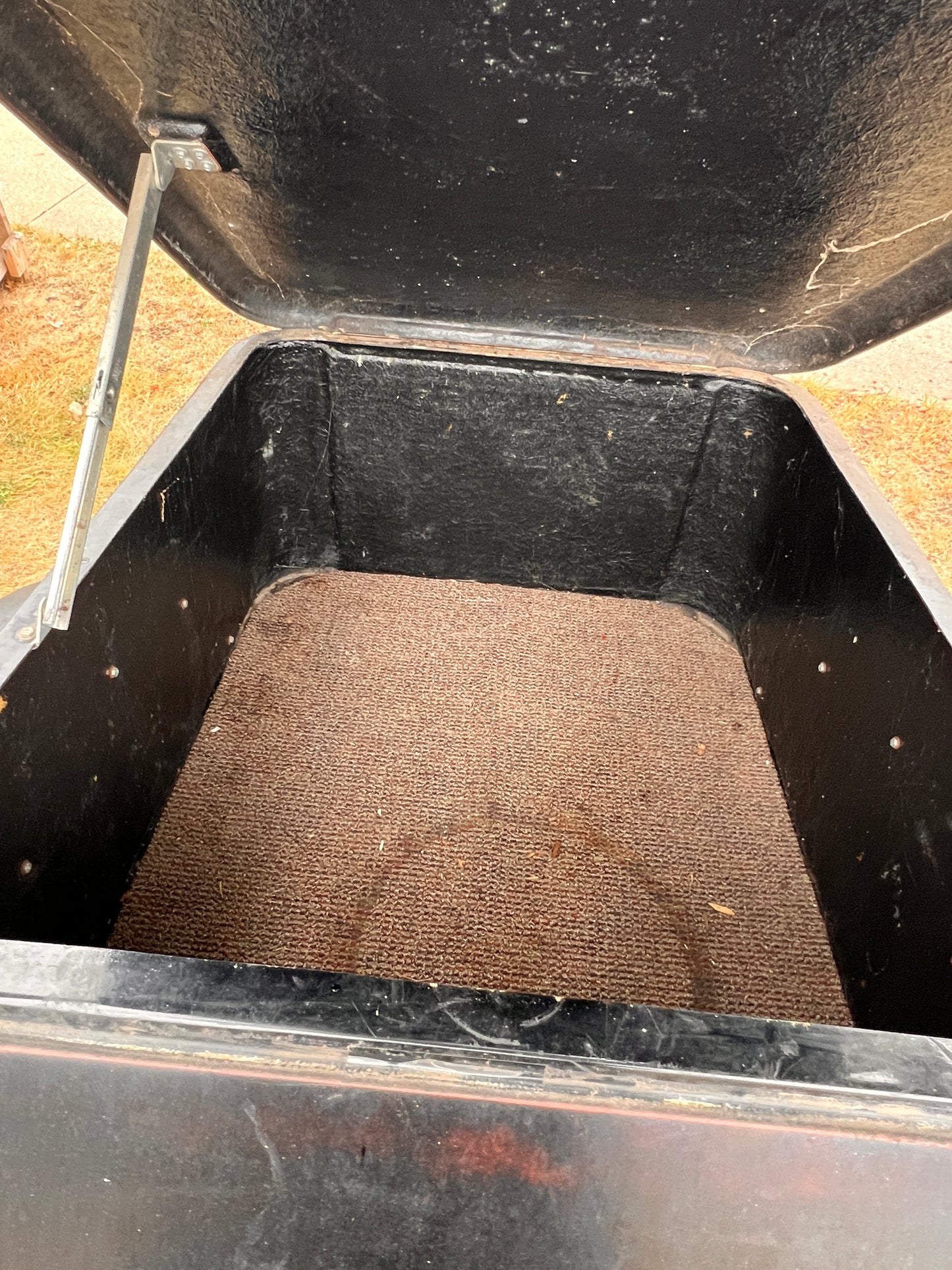 Behind Fiberglass Luggage Trailer