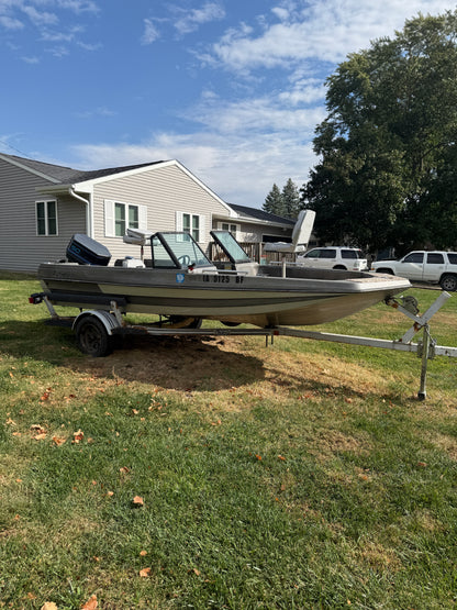 1987 Astroglass Combo 151 With Trailer