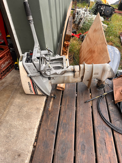 Johnson 9.9 HP Tiller Outboard Motor