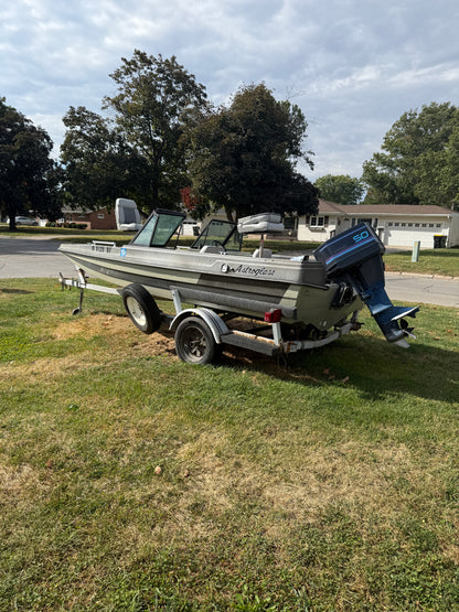 1987 Astroglass Combo 151 With Trailer